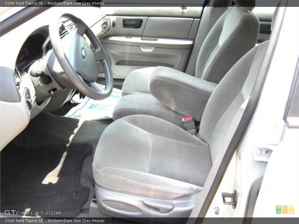 Medium/Dark Flint Grey Interior Front Seat for the 2006 Ford Taurus SE #77445867