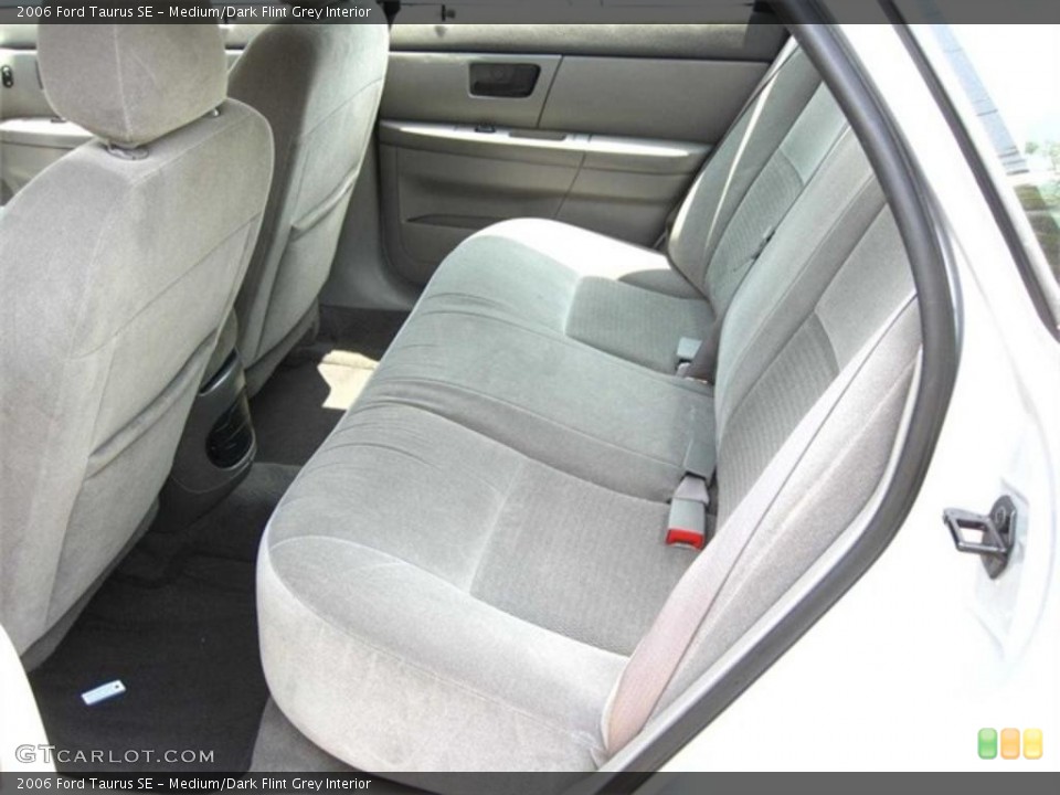 Medium/Dark Flint Grey Interior Rear Seat for the 2006 Ford Taurus SE #77445883