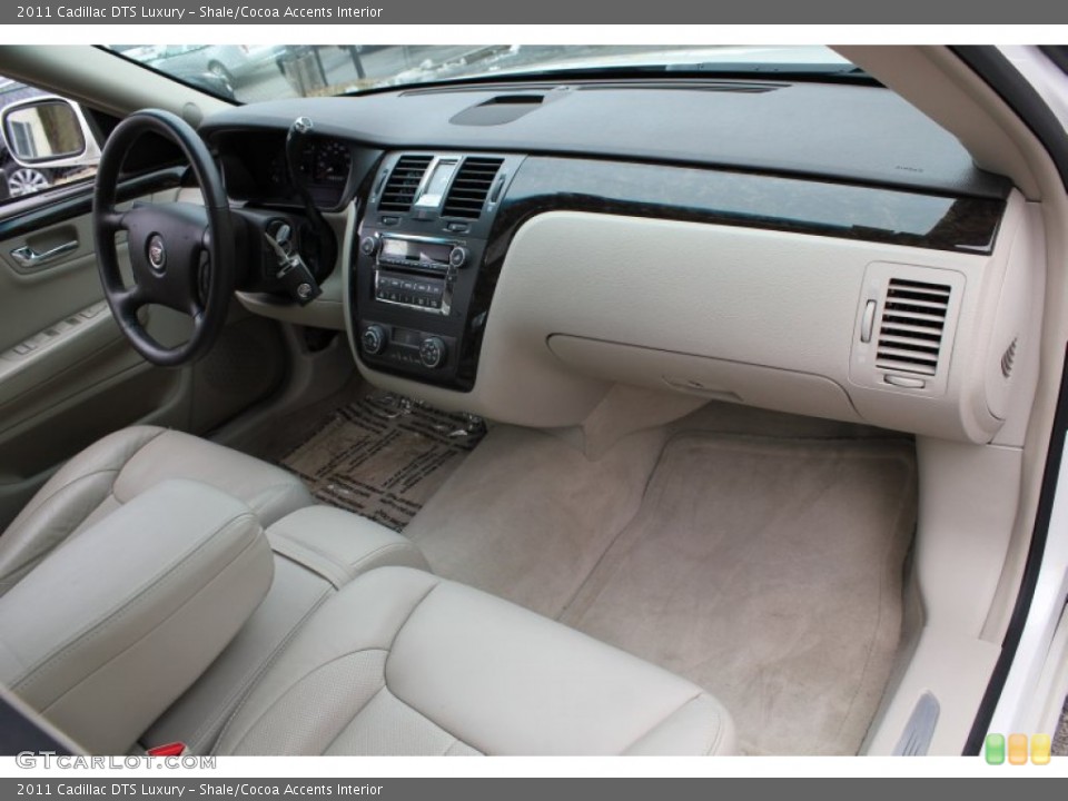 Shale/Cocoa Accents Interior Dashboard for the 2011 Cadillac DTS Luxury #77446452