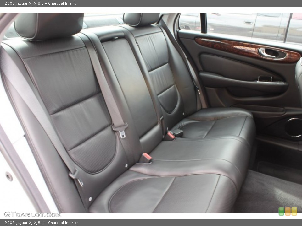 Charcoal Interior Rear Seat for the 2008 Jaguar XJ XJ8 L #77446885