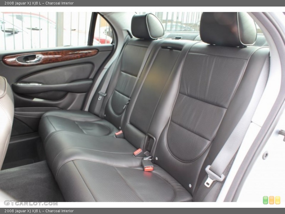 Charcoal Interior Rear Seat for the 2008 Jaguar XJ XJ8 L #77446938