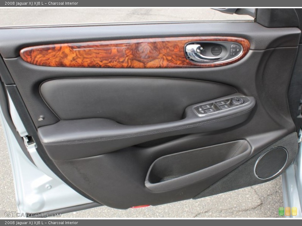 Charcoal Interior Door Panel for the 2008 Jaguar XJ XJ8 L #77446968