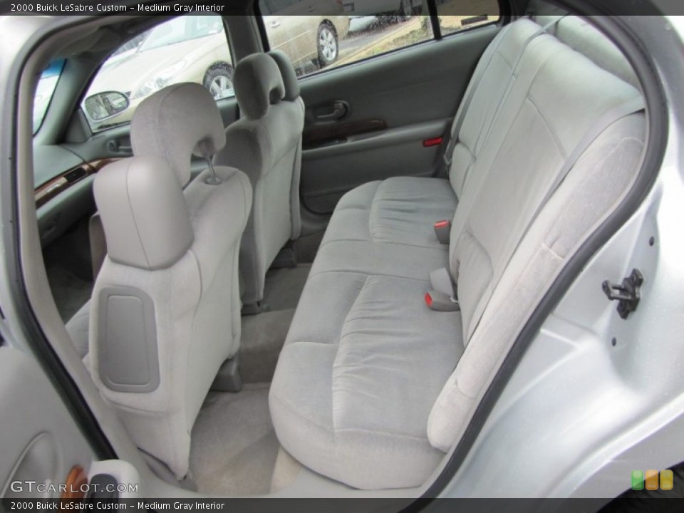 Medium Gray Interior Rear Seat for the 2000 Buick LeSabre Custom #77447864