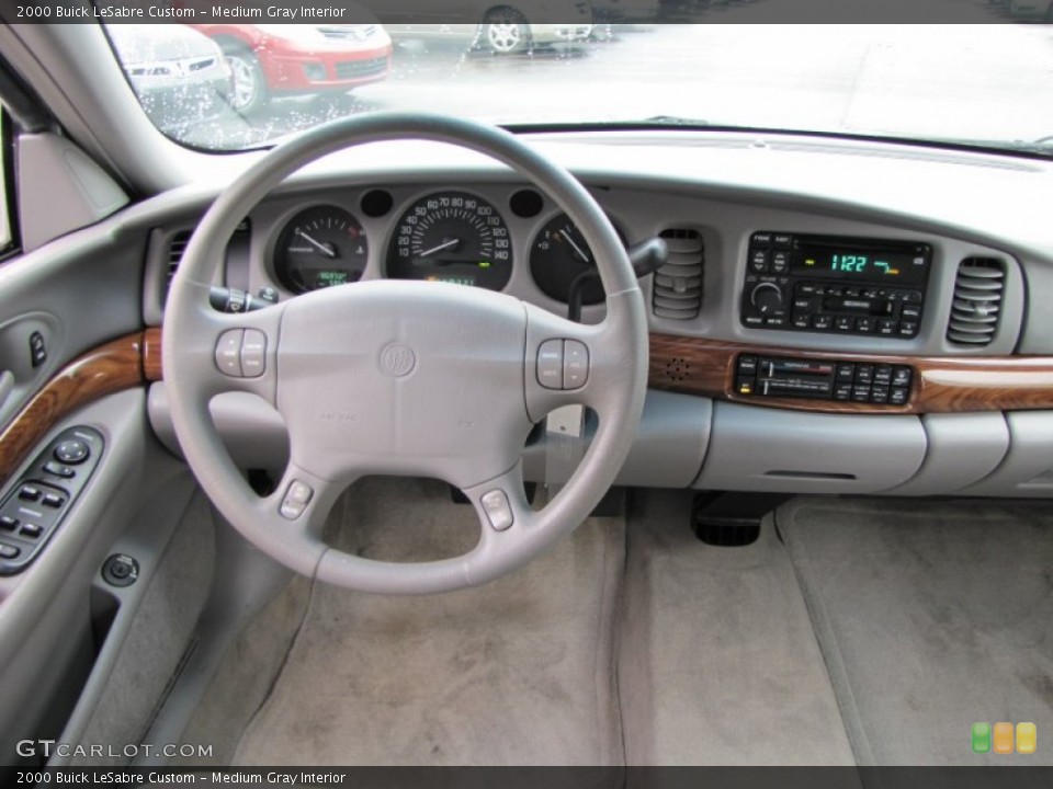 Medium Gray Interior Dashboard for the 2000 Buick LeSabre Custom #77447907