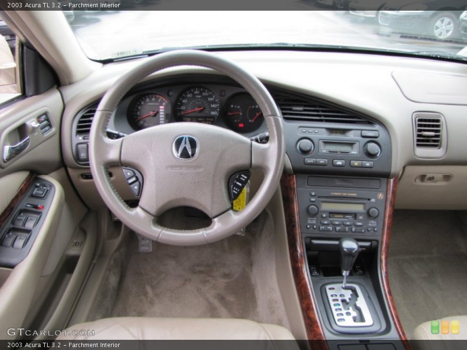 Parchment Interior Dashboard for the 2003 Acura TL 3.2 #77448828