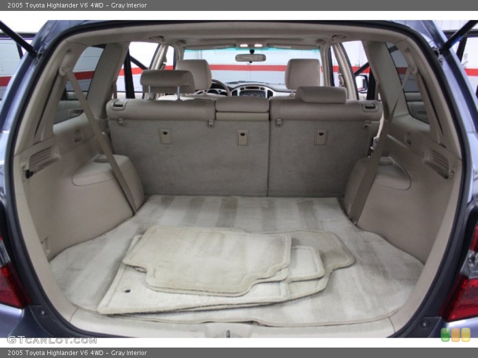 Gray Interior Trunk for the 2005 Toyota Highlander V6 4WD #77449299