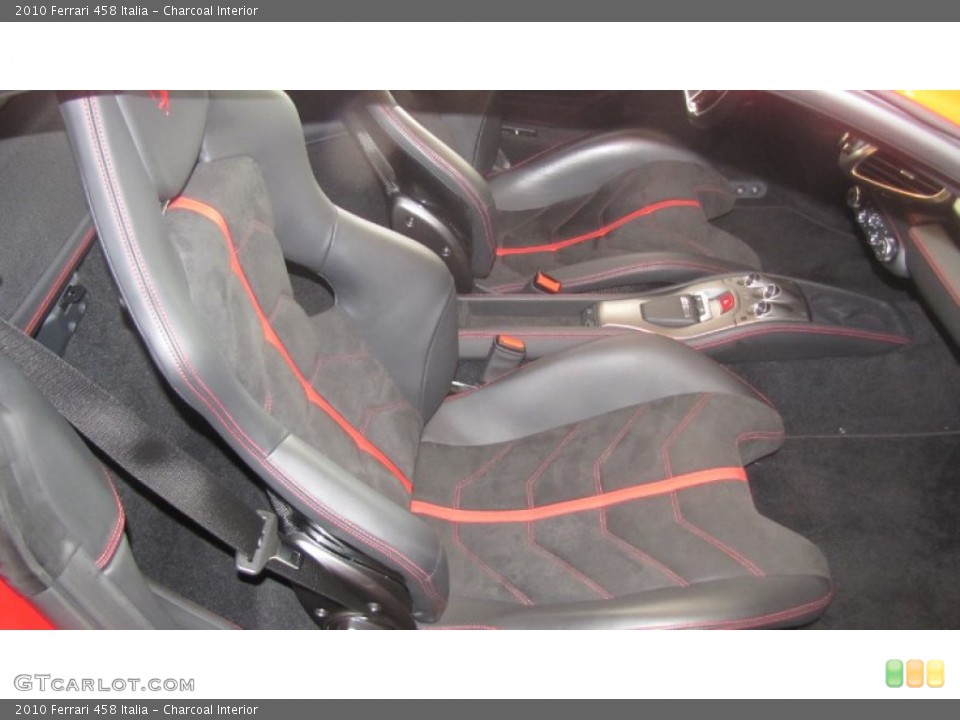 Charcoal Interior Front Seat for the 2010 Ferrari 458 Italia #77450550