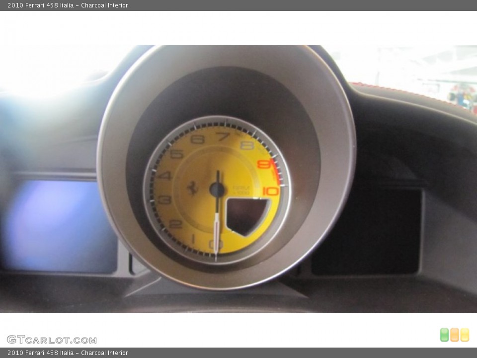 Charcoal Interior Gauges for the 2010 Ferrari 458 Italia #77450583