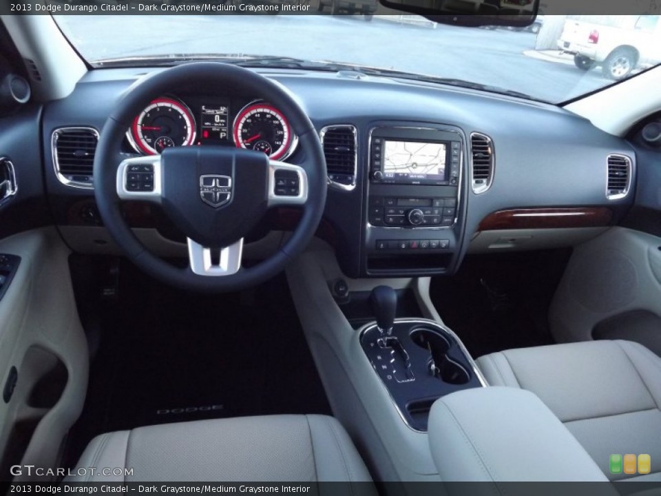 Dark Graystone/Medium Graystone Interior Dashboard for the 2013 Dodge Durango Citadel #77451054