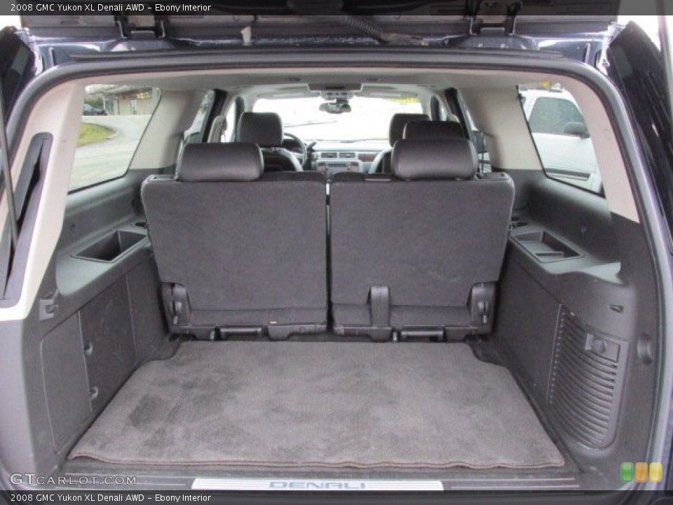 Ebony Interior Trunk for the 2008 GMC Yukon XL Denali AWD #77451358