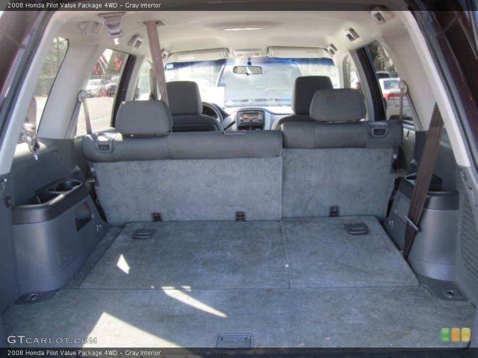 Gray Interior Trunk for the 2008 Honda Pilot Value Package 4WD #77451654