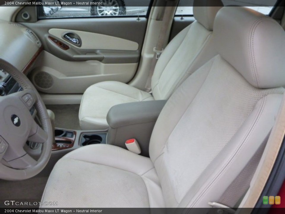 Neutral Interior Front Seat for the 2004 Chevrolet Malibu Maxx LT Wagon #77454390