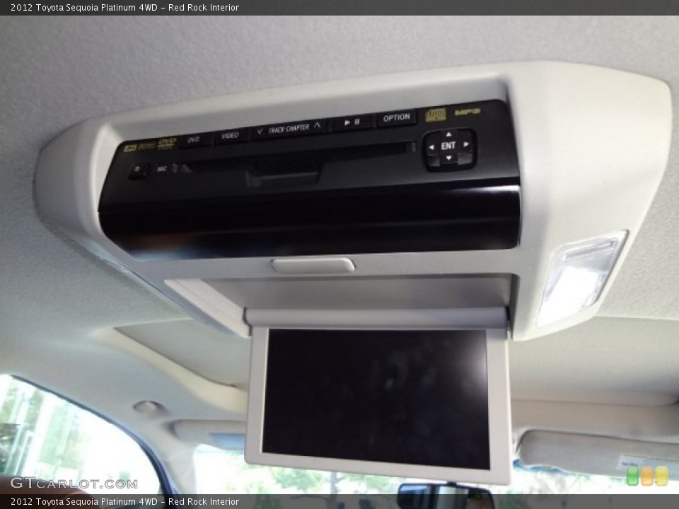 Red Rock Interior Entertainment System for the 2012 Toyota Sequoia Platinum 4WD #77455340