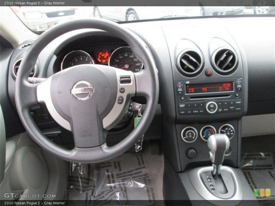 Gray Interior Dashboard for the 2010 Nissan Rogue S #77455434