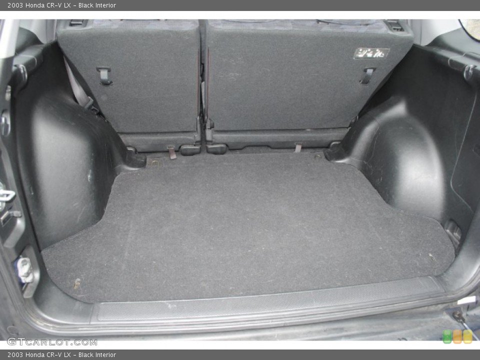 Black Interior Trunk for the 2003 Honda CR-V LX #77455731