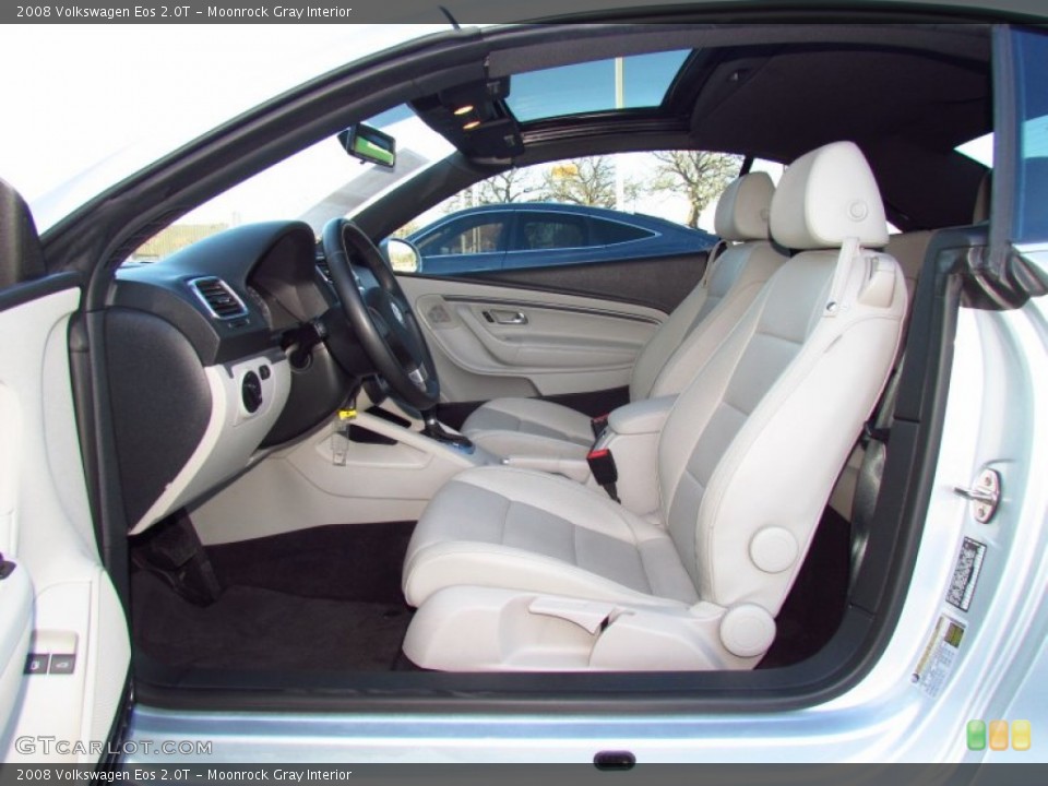 Moonrock Gray Interior Front Seat for the 2008 Volkswagen Eos 2.0T #77455947