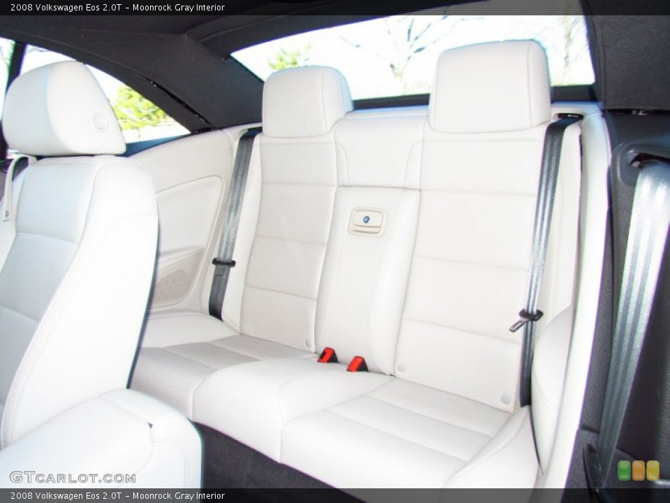 Moonrock Gray Interior Rear Seat for the 2008 Volkswagen Eos 2.0T #77456013