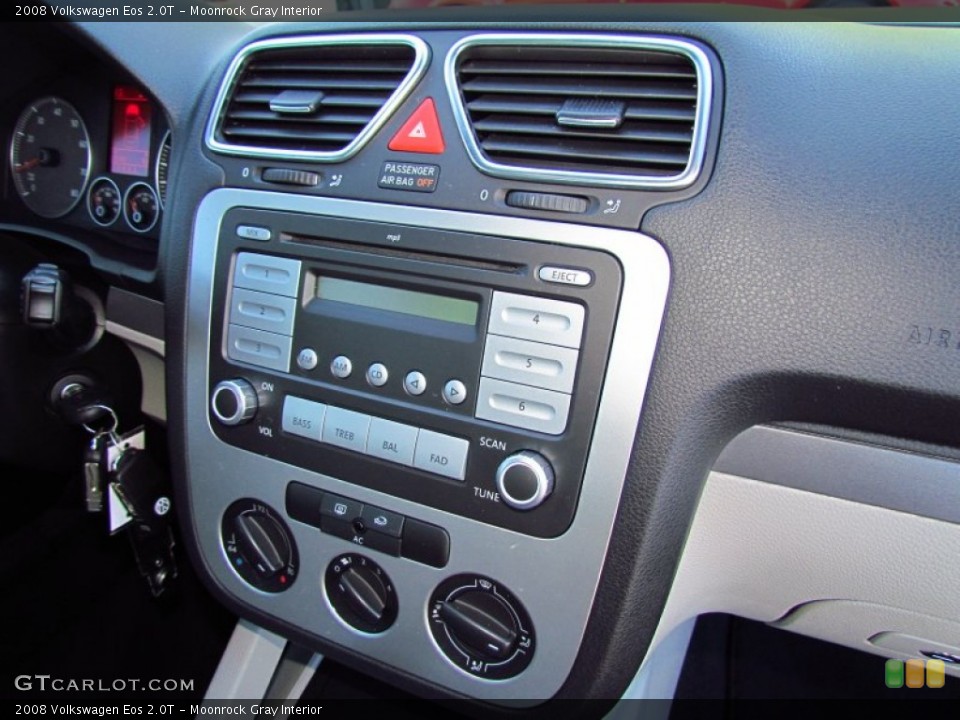 Moonrock Gray Interior Controls for the 2008 Volkswagen Eos 2.0T #77456103