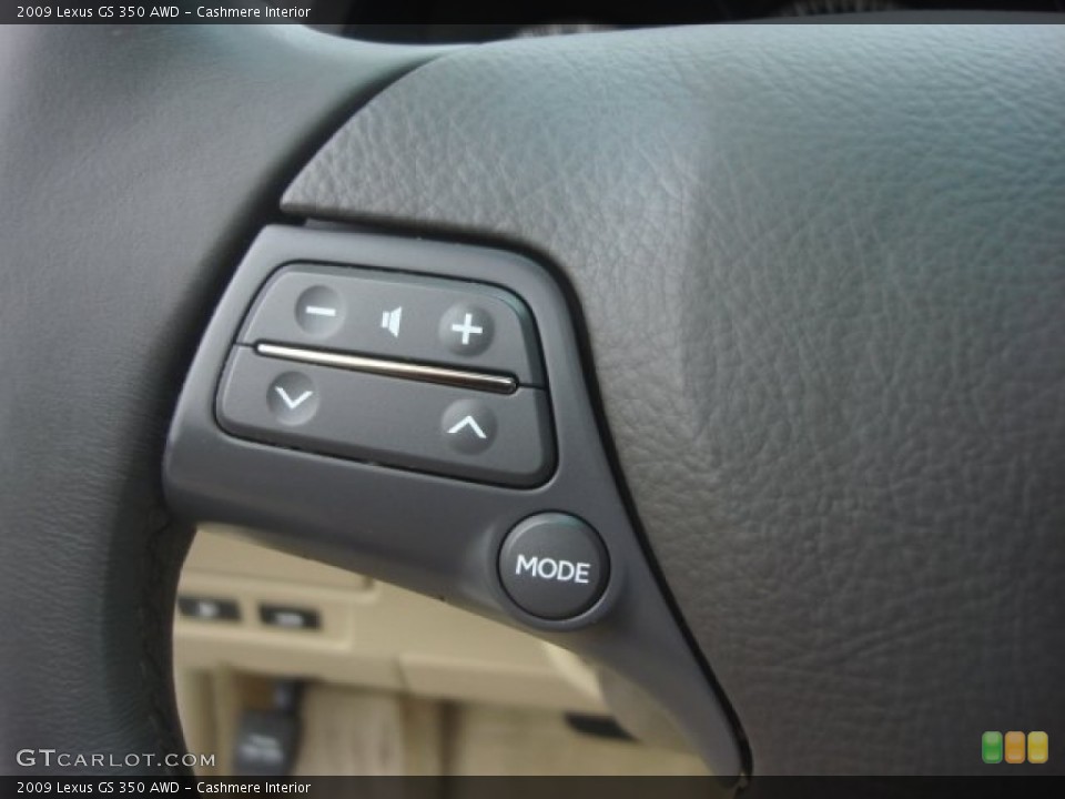Cashmere Interior Controls for the 2009 Lexus GS 350 AWD #77456289
