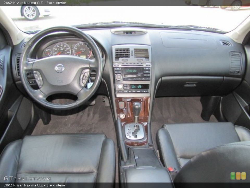 Black Interior Dashboard for the 2002 Nissan Maxima GLE #77456298