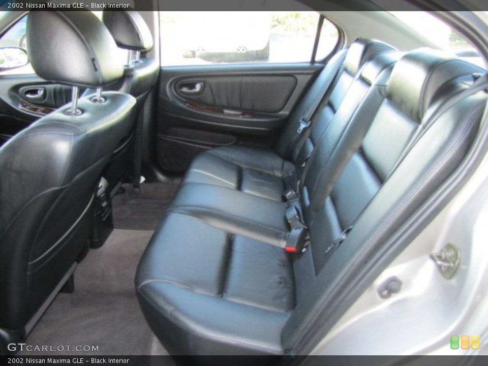 Black Interior Rear Seat for the 2002 Nissan Maxima GLE #77456320