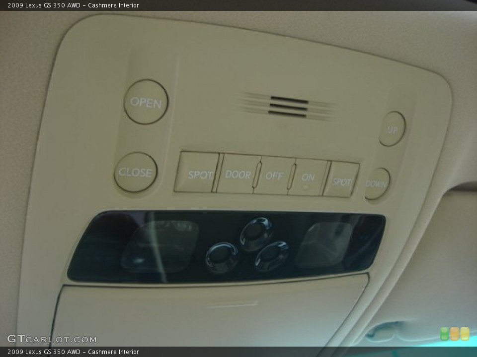 Cashmere Interior Controls for the 2009 Lexus GS 350 AWD #77456345