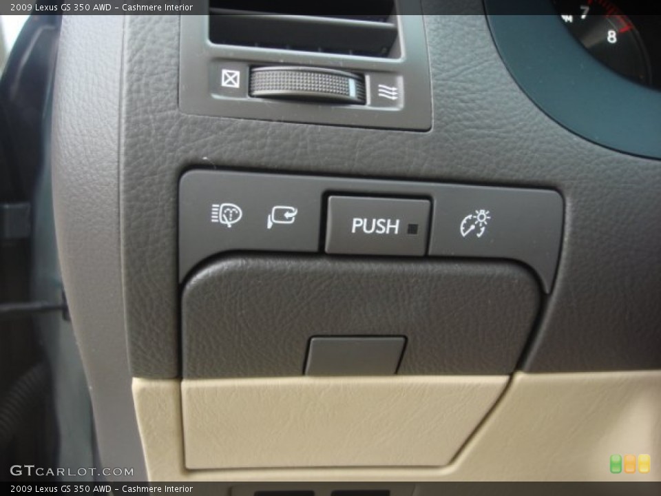Cashmere Interior Controls for the 2009 Lexus GS 350 AWD #77456364