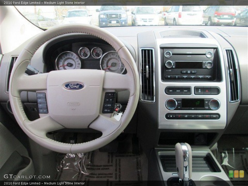 Medium Light Stone Interior Dashboard for the 2010 Ford Edge Limited #77457228