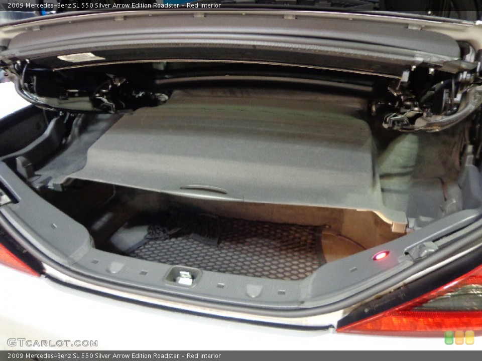 Red Interior Trunk for the 2009 Mercedes-Benz SL 550 Silver Arrow Edition Roadster #77457439