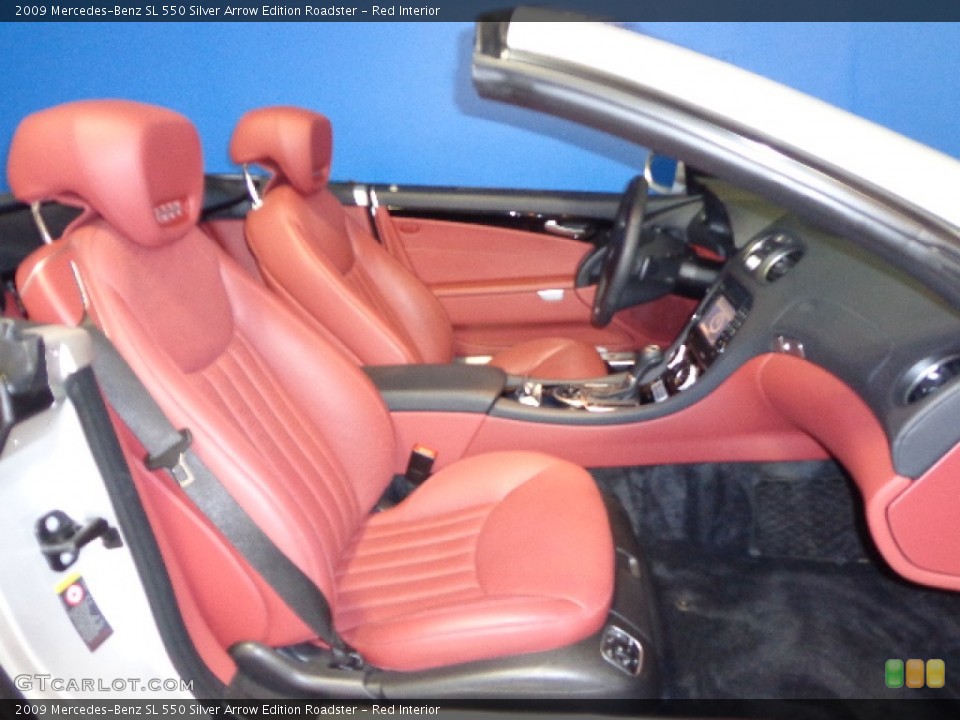 Red Interior Front Seat for the 2009 Mercedes-Benz SL 550 Silver Arrow Edition Roadster #77457528