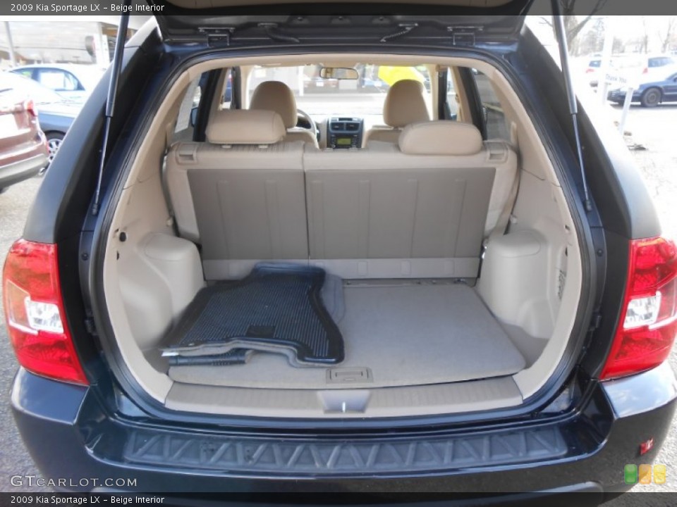 Beige Interior Trunk for the 2009 Kia Sportage LX #77457581