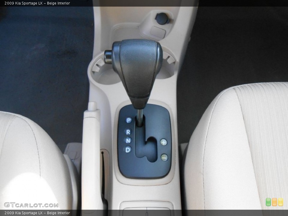 Beige Interior Transmission for the 2009 Kia Sportage LX #77457714