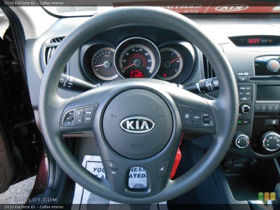 Coffee Interior Steering Wheel for the 2010 Kia Forte EX #77458275