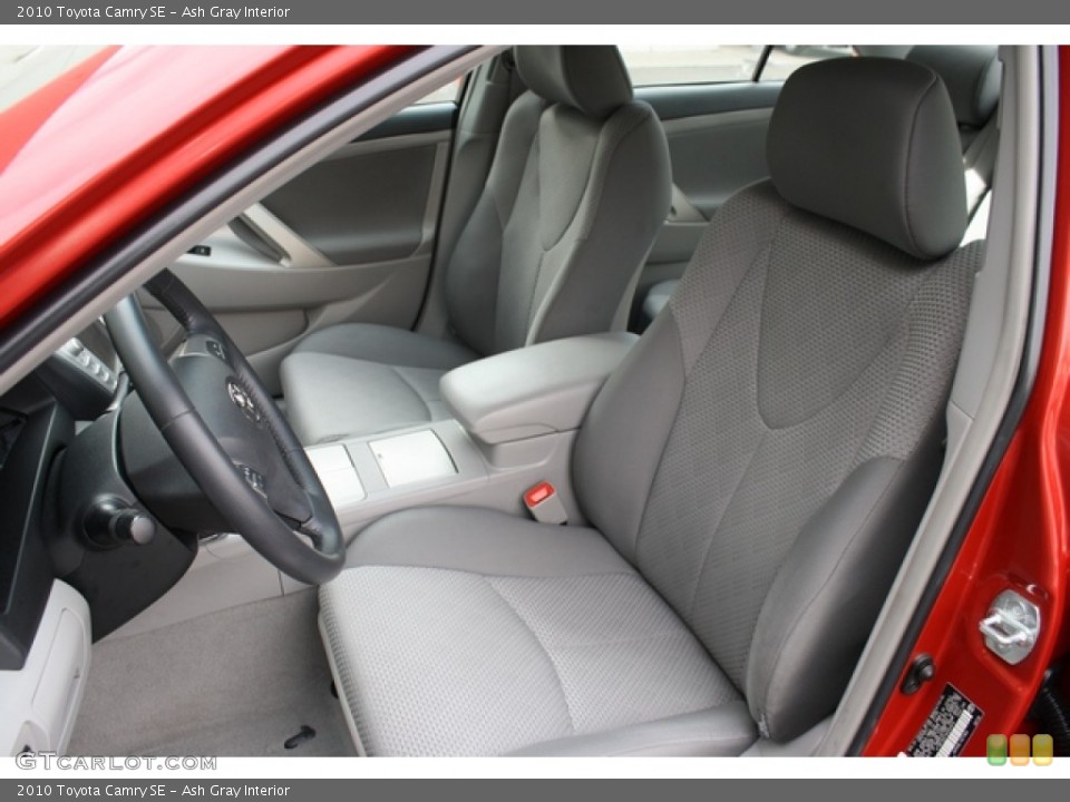 Ash Gray Interior Front Seat for the 2010 Toyota Camry SE #77458500