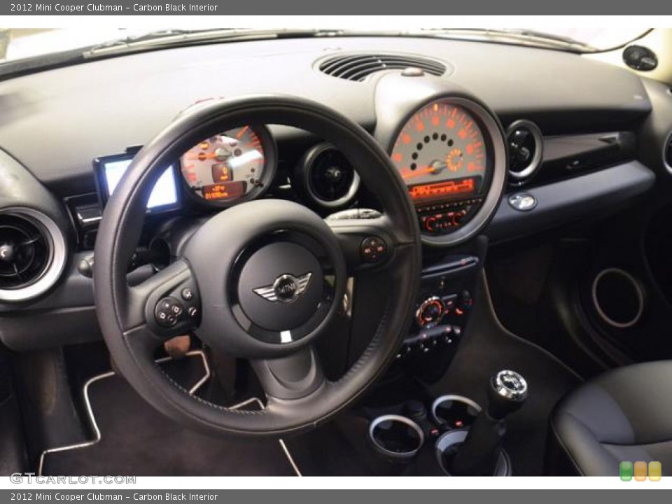 Carbon Black Interior Dashboard for the 2012 Mini Cooper Clubman #77458632