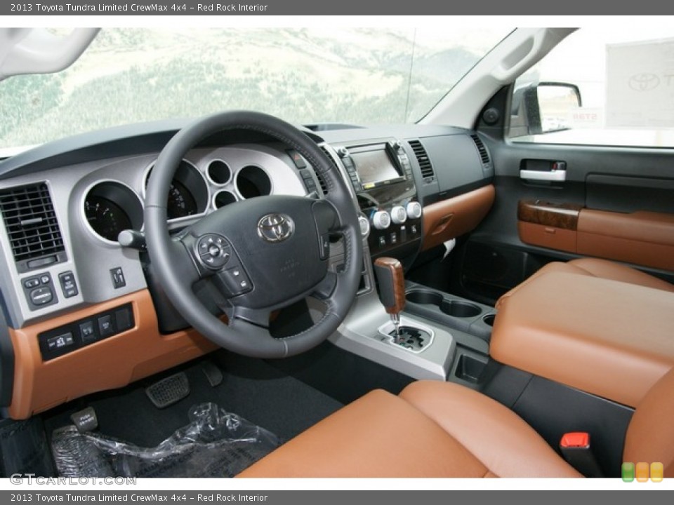 Red Rock Interior Prime Interior for the 2013 Toyota Tundra Limited CrewMax 4x4 #77458950