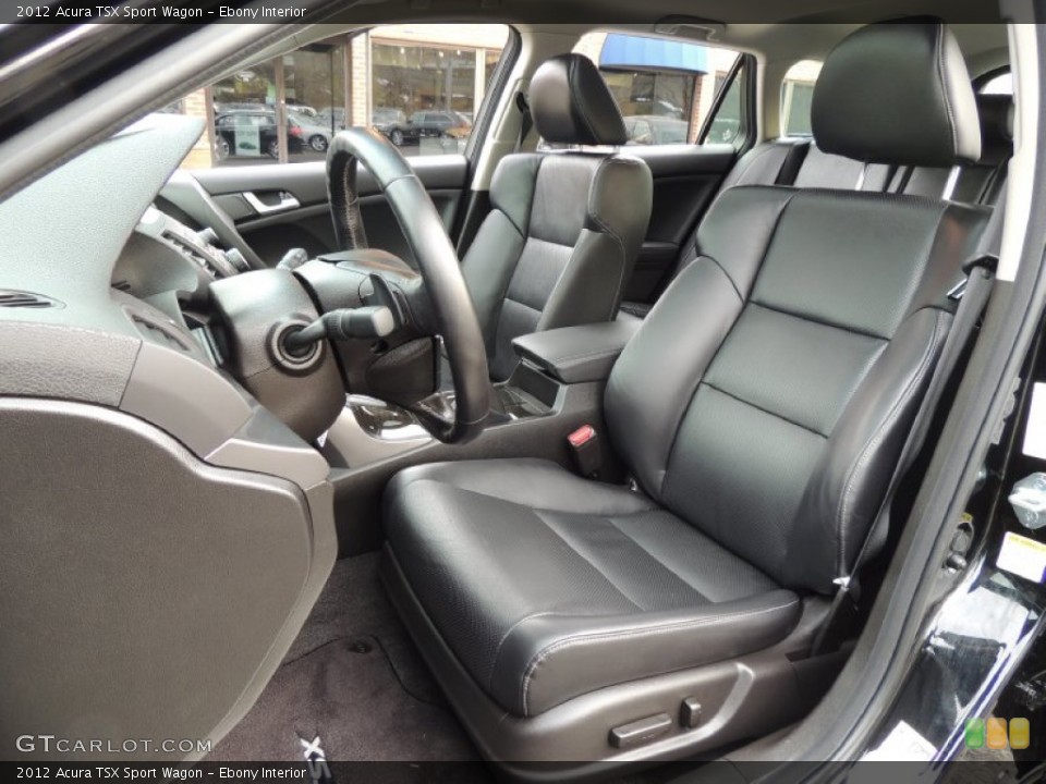 Ebony Interior Front Seat for the 2012 Acura TSX Sport Wagon #77459025