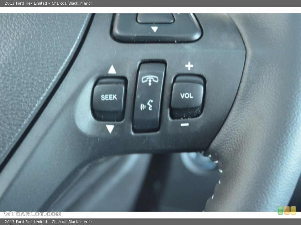 Charcoal Black Interior Controls for the 2013 Ford Flex Limited #77460477