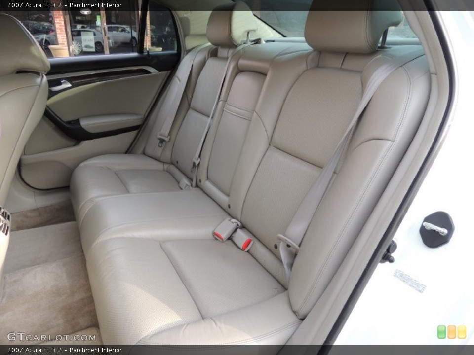 Parchment Interior Rear Seat for the 2007 Acura TL 3.2 #77461211