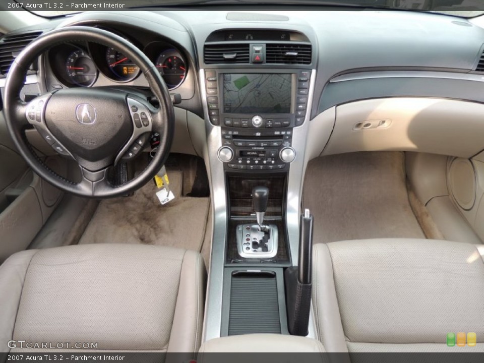 Parchment Interior Dashboard for the 2007 Acura TL 3.2 #77461233