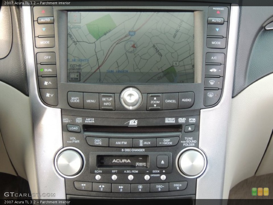 Parchment Interior Navigation for the 2007 Acura TL 3.2 #77461341