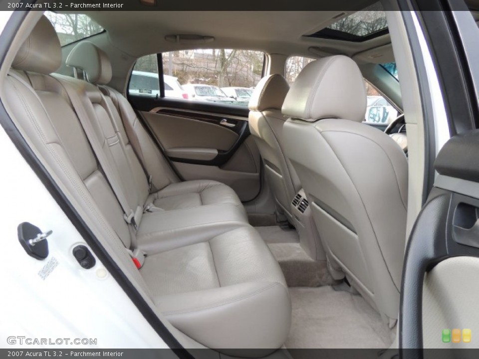 Parchment Interior Rear Seat for the 2007 Acura TL 3.2 #77461398