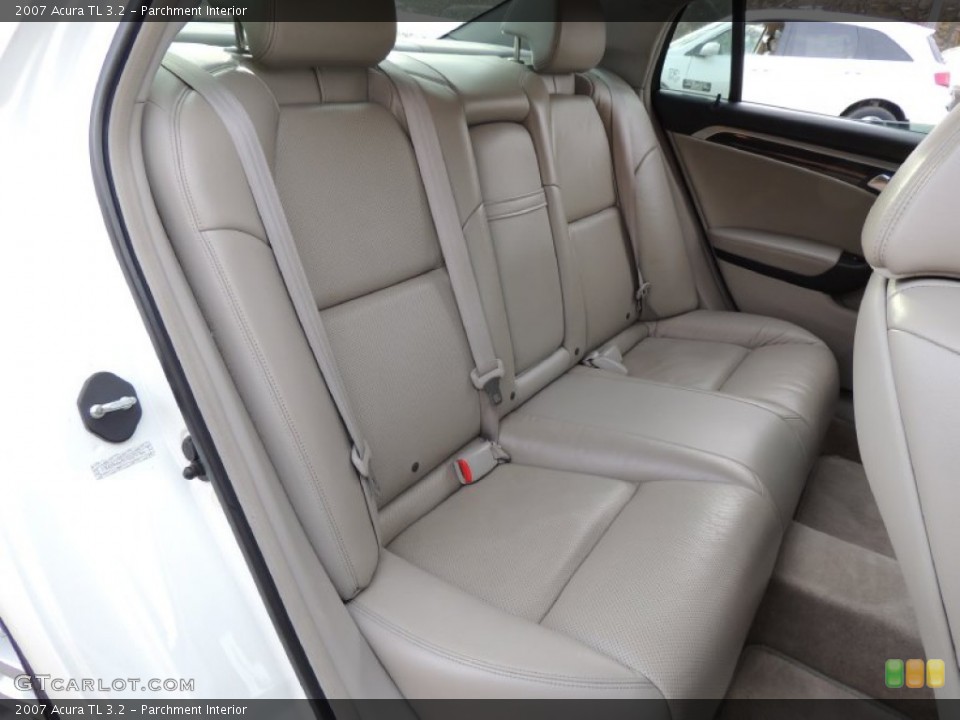 Parchment Interior Rear Seat for the 2007 Acura TL 3.2 #77461416