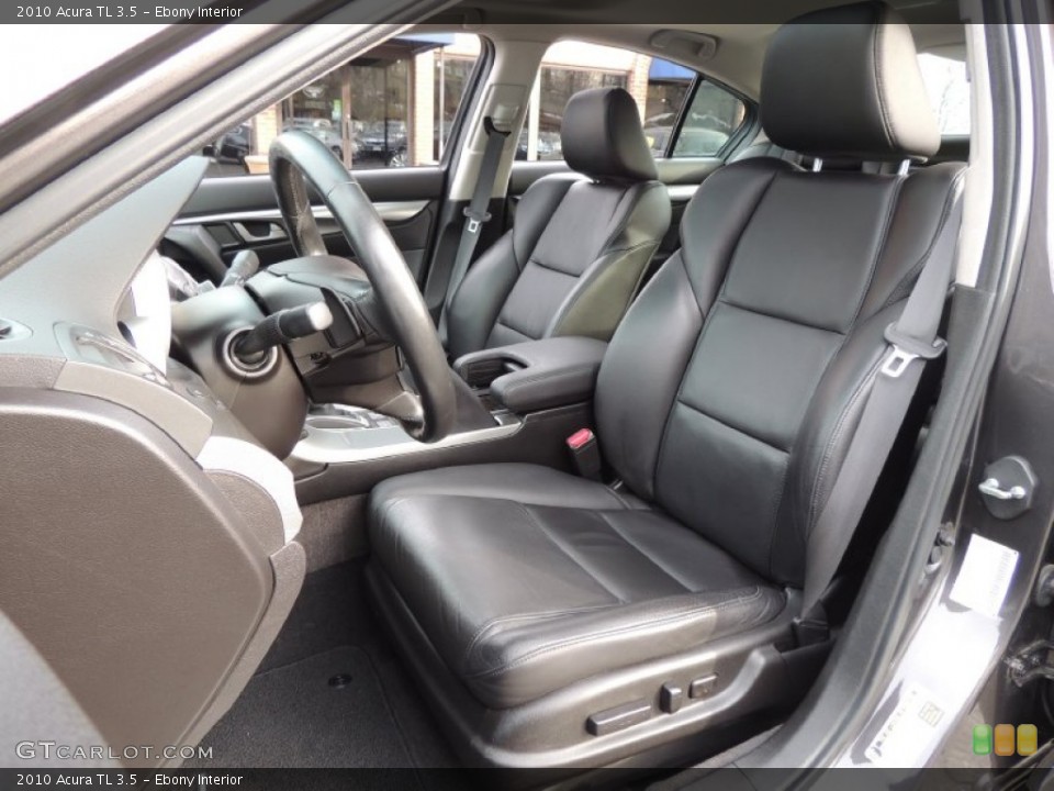 Ebony Interior Front Seat for the 2010 Acura TL 3.5 #77461782