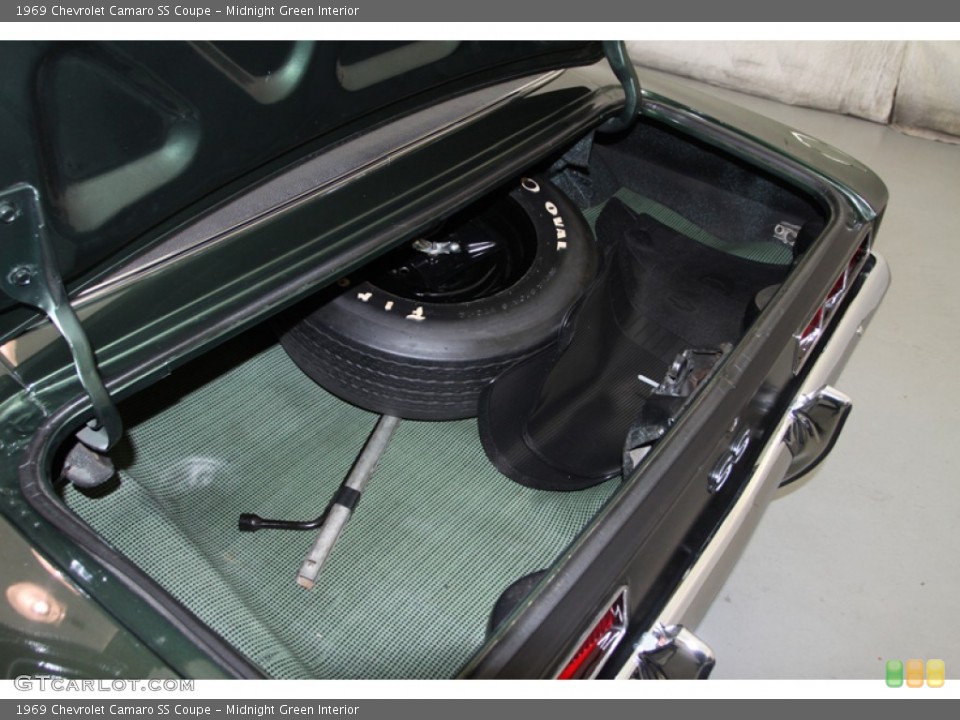 Midnight Green Interior Trunk for the 1969 Chevrolet Camaro SS Coupe #77462518