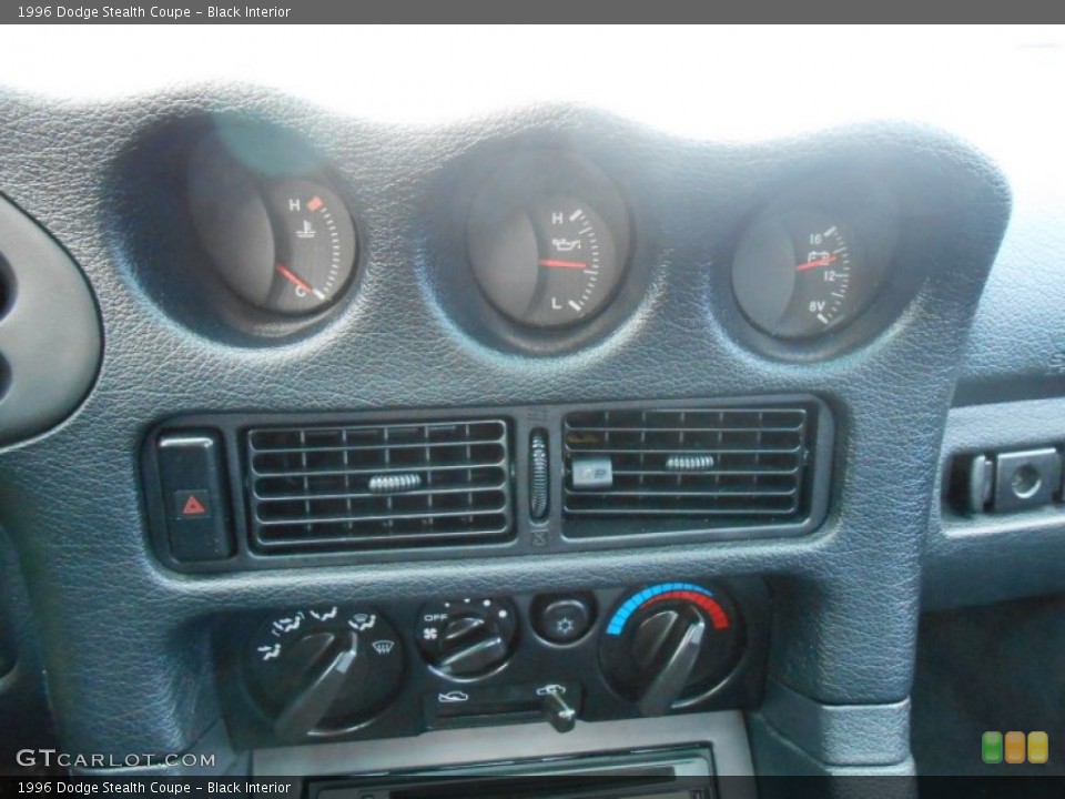 Black Interior Gauges for the 1996 Dodge Stealth Coupe #77462670