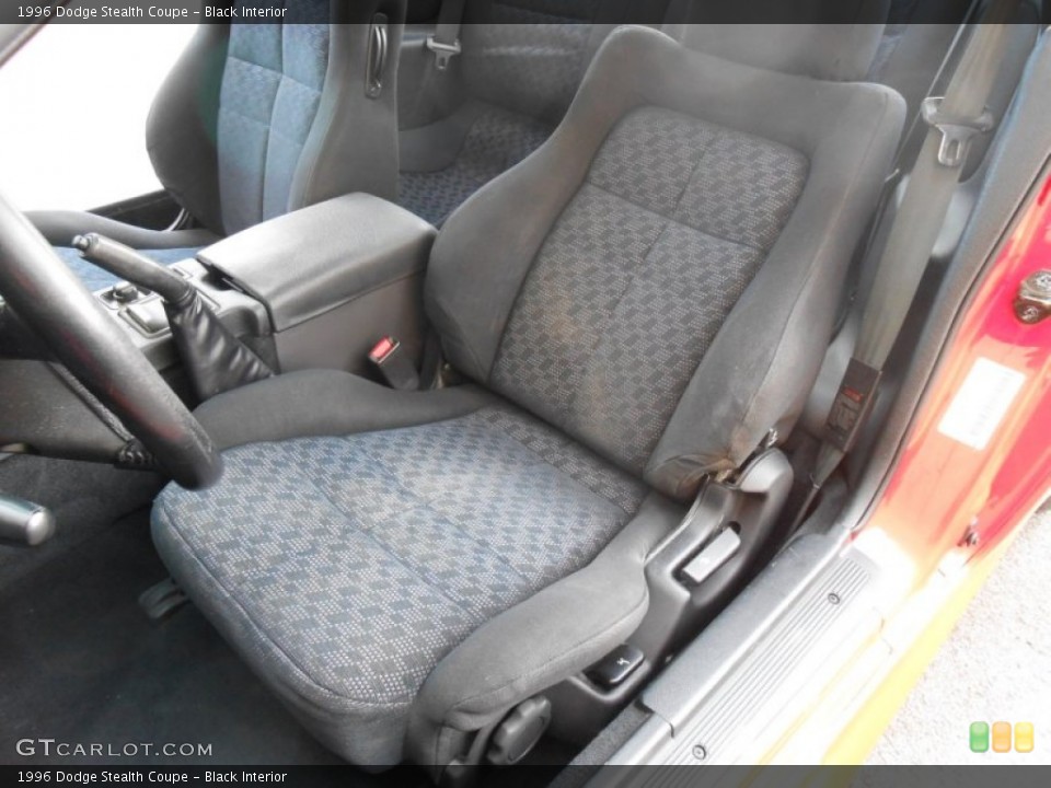 Black 1996 Dodge Stealth Interiors