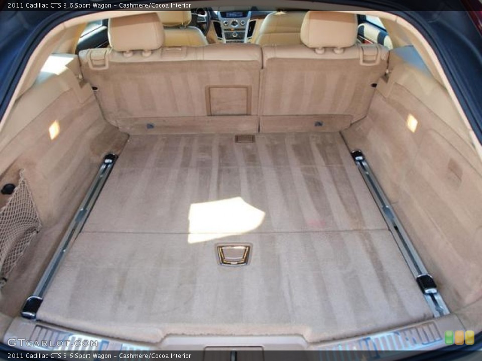 Cashmere/Cocoa Interior Trunk for the 2011 Cadillac CTS 3.6 Sport Wagon #77464819