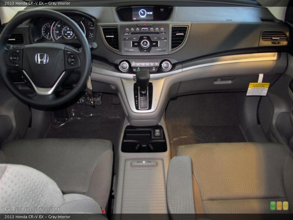 Gray Interior Dashboard for the 2013 Honda CR-V EX #77465022