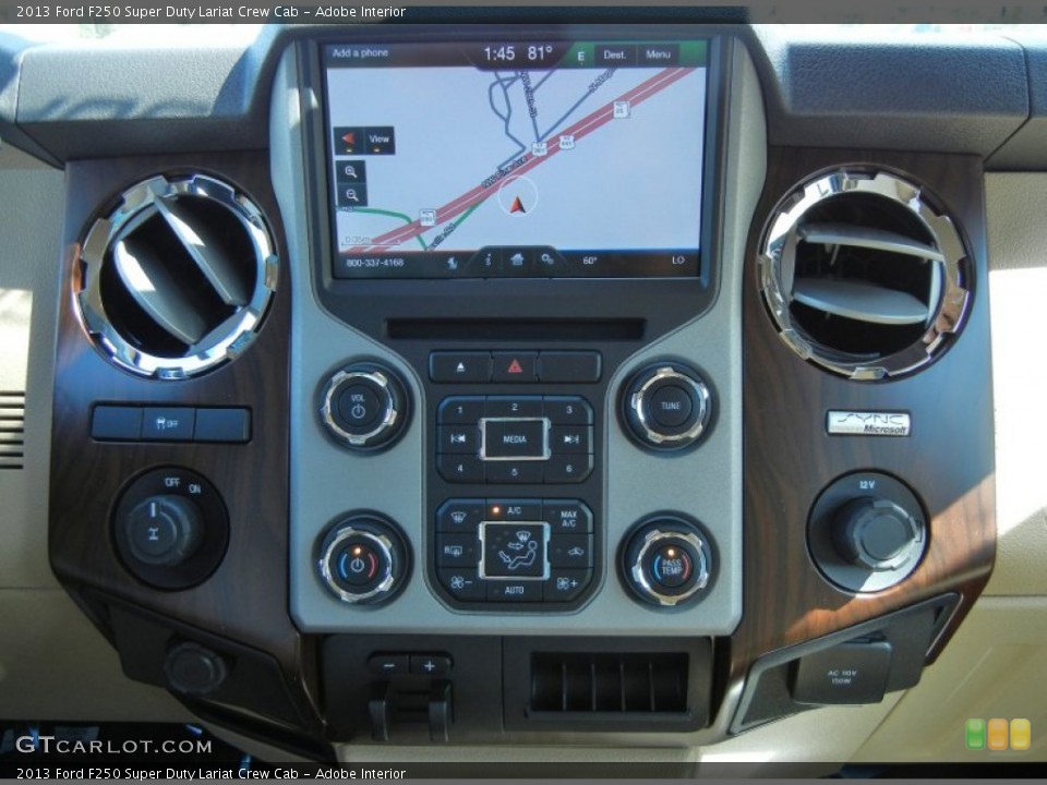 Adobe Interior Navigation for the 2013 Ford F250 Super Duty Lariat Crew Cab #77466756